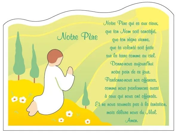 TABLEAU MURAL NOTRE PERE 883