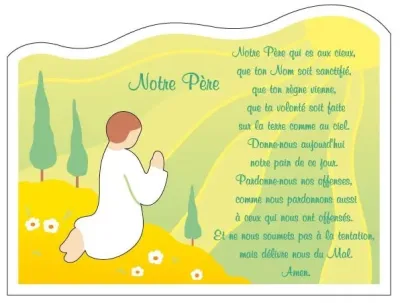 TABLEAU MURAL NOTRE PERE 883