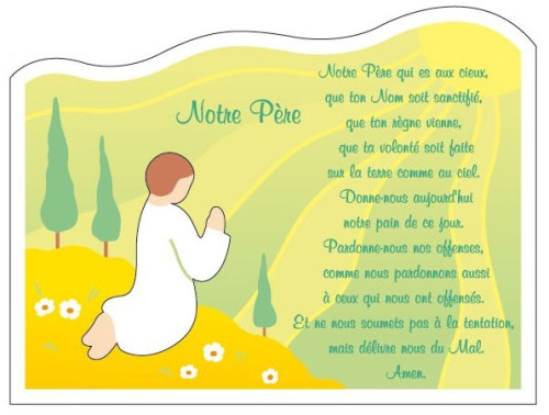 TABLEAU MURAL NOTRE PERE 883