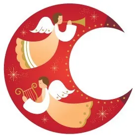 LUNE ROUGE LES ANGES DE NOEL
