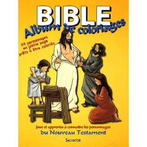 BIBLE - ALBUM DE COLORIAGE N.T.