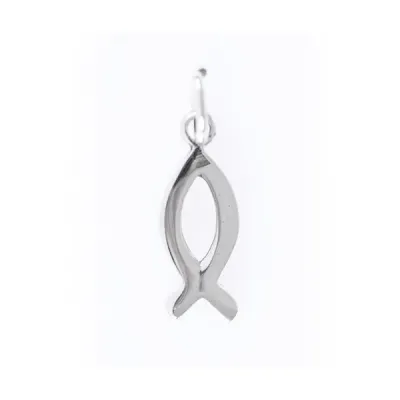PENDENTIF ICHTUS ARGENT STERLING 1.2CM