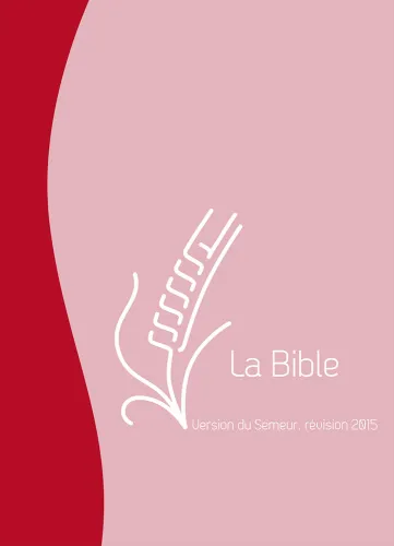 BIBLE SEMEUR 2015 SOUPLE VIVELLA DUO ROUGE ROSE