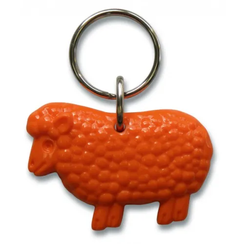 PORTE-CLES MOUTON PS 23 ORANGE 5 CM
