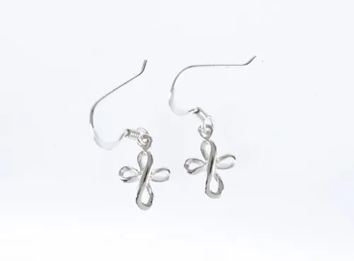 BOUCLES D'OREILLES ARGENT STERLING 1 CM