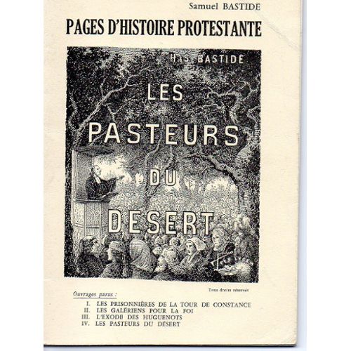 PASTEURS DU DESERT (LES)