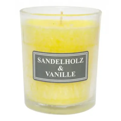 BOUGIE PARFUMEE VANILLE-BOIS DE SANTAL - DIEU EST AMOUR