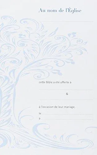 LIVRET DE MARIAGE AU NOM DE L'EGLISE MOYEN FORMAT