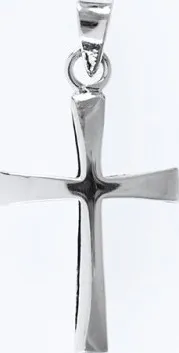 PENDENTIF CROIX EVIDEE ARGENT STERLING
