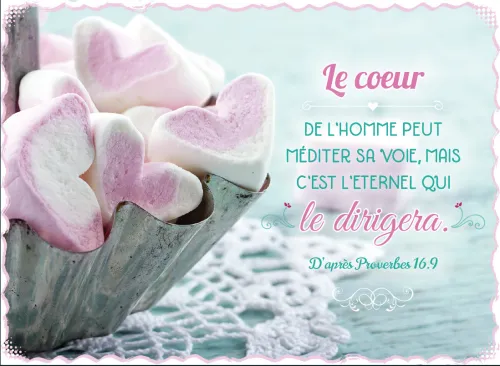MAGNET - LE COEUR DE L'HOMME PEUT MEDITER SA VOIE PR.16.9