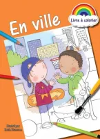LIVRE A COLORIER - EN VILLE