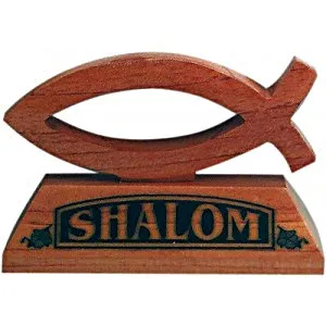 PRESSE PAPIER BOIS ICHTUS