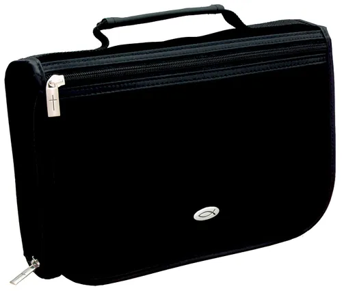 POCHETTE BIBLE EN 3 PARTIES, NOIR