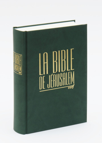 BIBLE DE JERUSALEM COMPACTE RELIE VERTE