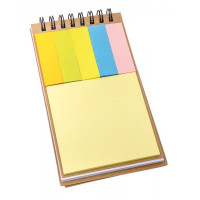 CARNET DE NOTE + POST IT REJOUIS-TOI