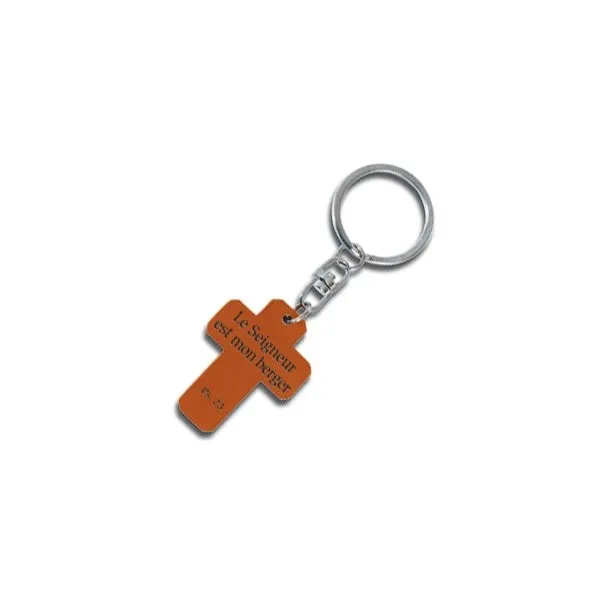 PORTE-CLES CROIX EN BOIS PS 23