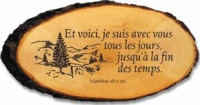 TABLEAU RONDELLE ARBRE - ET VOICI JE SUIS AVEC VOUS... MT 28:20