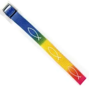 BRACELET TISSE ICHTUS MULTICOLORE
