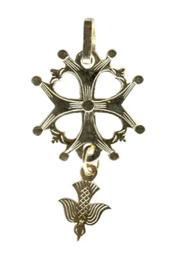 CROIX HUGUENOTE PL OR 4212S 17MM