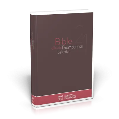 BIBLE SEGOND 21 D'ETUDE THOMPSON 21 SELECTION RIGIDE
