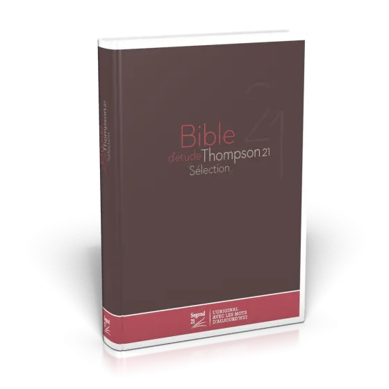 BIBLE SEGOND 21 D'ETUDE THOMPSON 21 SELECTION RIGIDE