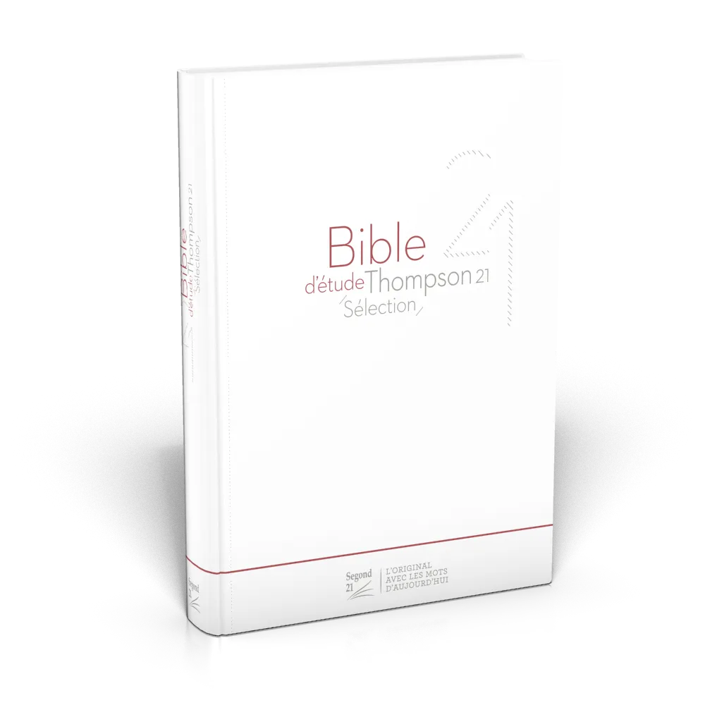 BIBLE D'ETUDE THOMPSON 21 SELECTION SOUPLE BLANCHE