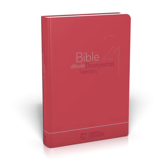 BIBLE D'ETUDE THOMPSON 21 SELECTION SOUPLE ROUGE