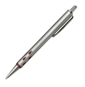 STYLO METAL ICHTUS ROUGE