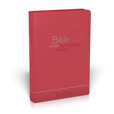 BIBLE SEGOND 21 D'ETUDE THOMPSON 21 SELECTION SOUPLE ROUGE ZIPPER