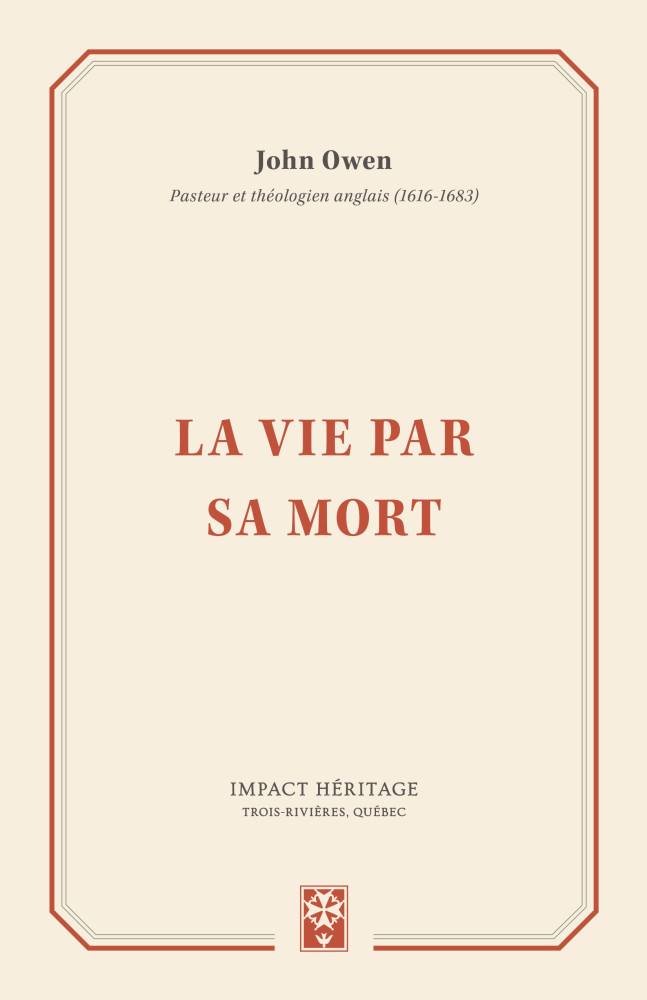 VIE PAR SA MORT (LA)