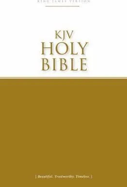 ANGLAIS BIBLE KJV ECONOMIQUE