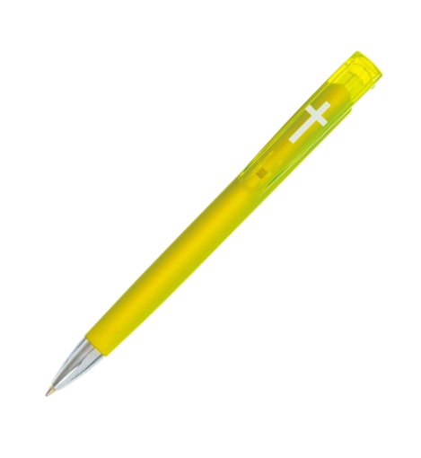 STYLO CROIX JAUNE