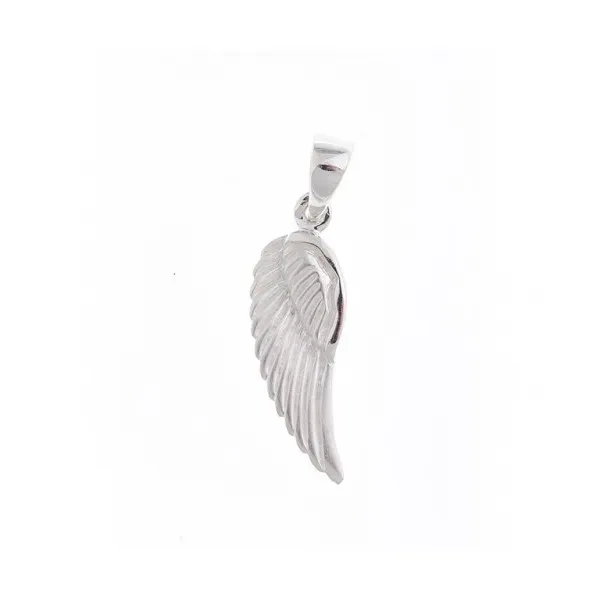 PENDENTIF AILE D'ANGE ARGENT STERLING 1.8CM