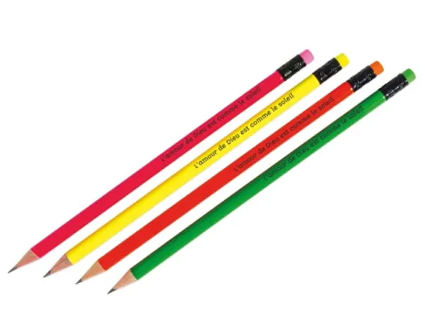 CRAYON DE PAPIER VERT FLUO