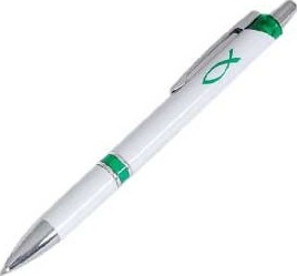 STYLO JONA ICHTHUS VERT