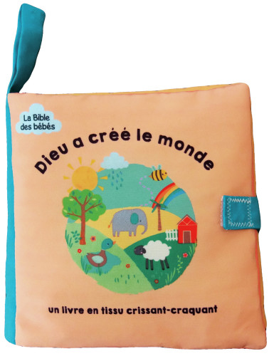 DIEU A CREE LE MONDE - LIVRE TISSUS