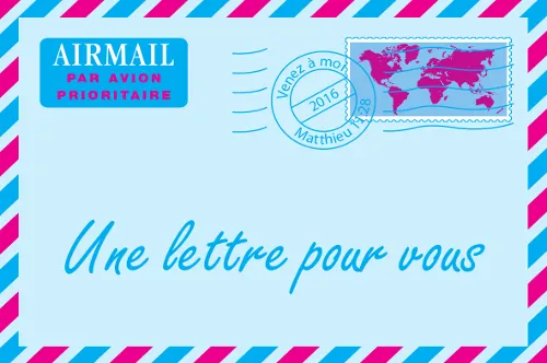UNE LETTRE POUR VOUS