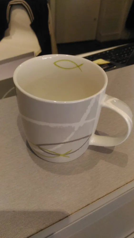 MUG ICHTUS GRIS ET VERT