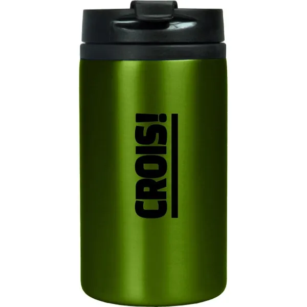 MUG ISOTHERME ACIER INOXIDABLE VERT "CROYEZ!"