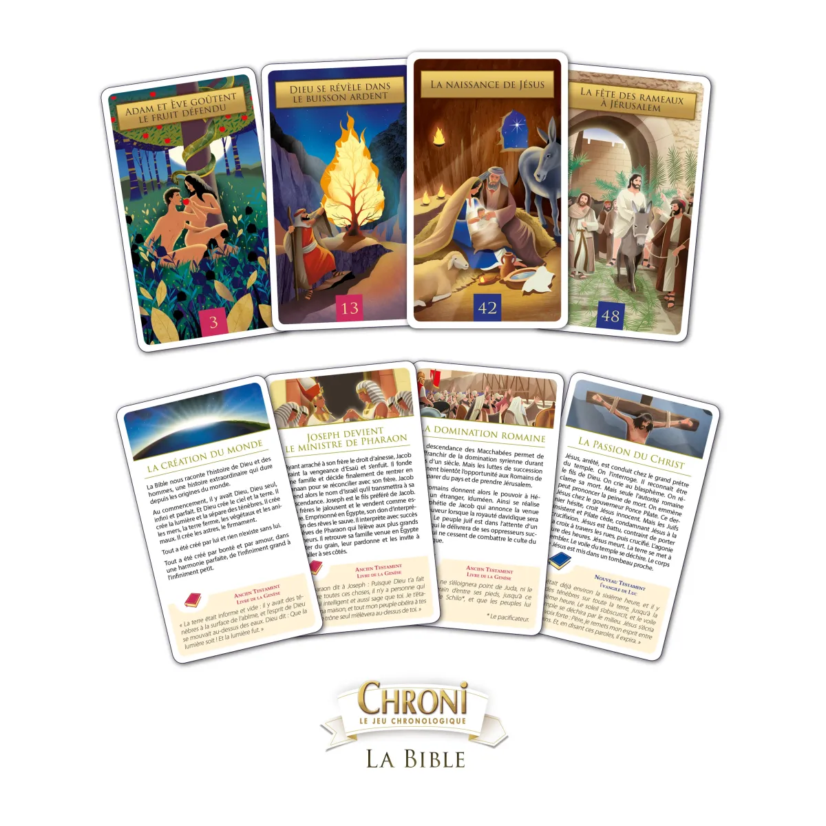 CHRONI - LE JEU CHRONOLOGIQUE - LA BIBLE
