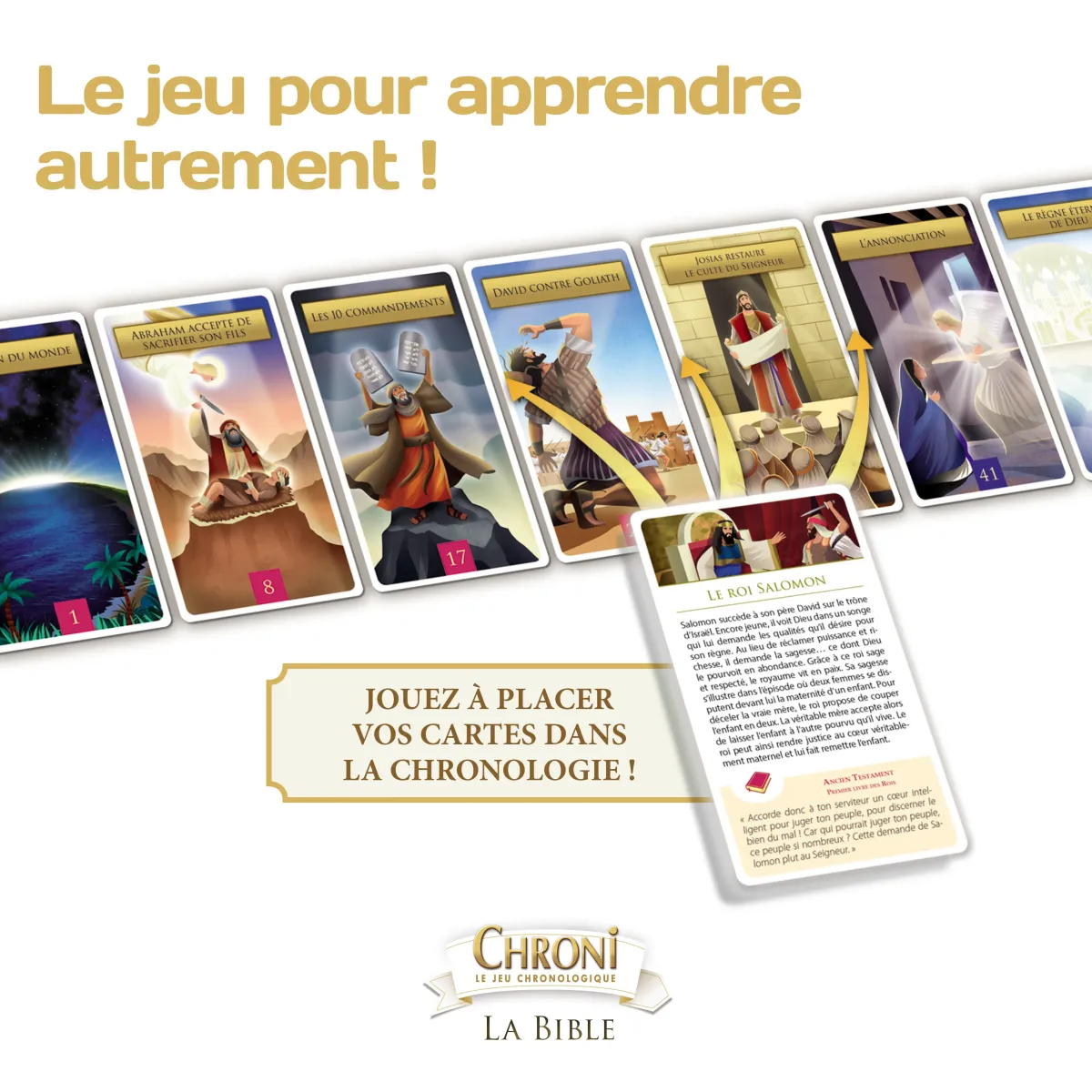 CHRONI - LE JEU CHRONOLOGIQUE - LA BIBLE