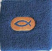 BRACELET ANTI TRANSPIRANT POUR LE SPORT BLEU ICHTUS