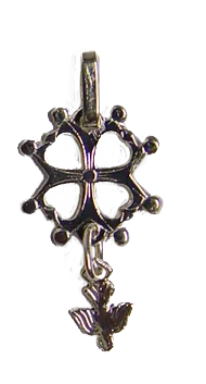 CROIX HUGUENOTE ARGENT 11MM - 4111S