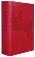 BIBLE PAROLE DE VIE COMPACT SEMI-RIGIDE SIMILICUIR ROUGE APOCRYPHE