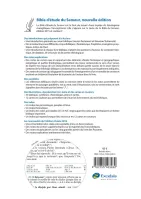 BIBLE SEMEUR 2015 ETUDE RIGIDE BLANCHE TRANCHE DOREE