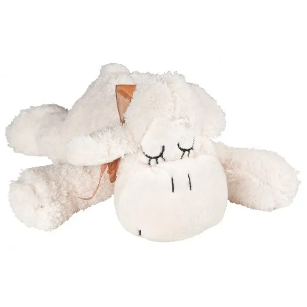 PELUCHE MOUTON BEIGE 30 CM