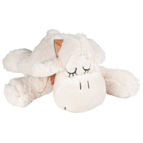 PELUCHE MOUTON BEIGE 30 CM
