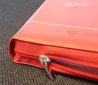 BIBLE SEGOND 21 D'ETUDE THOMPSON 21 SELECTION SOUPLE ROUGE ZIPPER
