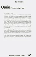OSEE L'AMOUR MALGRE TOUT