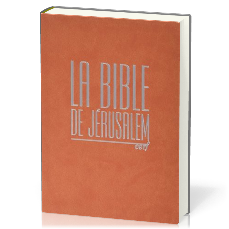 BIBLE DE JERUSALEM COMPACTE SOUPLE FAUVE